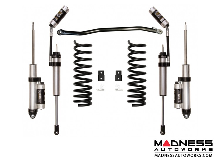 Dodge Ram 2500 4WD Suspension System Stage 4 (Air Ride) 2.5"